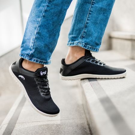 FREET VIBE Black | Barefoot sportovní tenisky