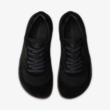 GROUNDIES® Nova GO1+ Black | Barefoot tenisky
