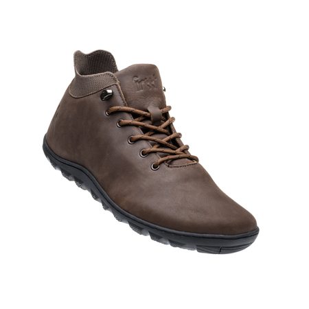 FREET ESK Brown | Barefoot kotníkové boty