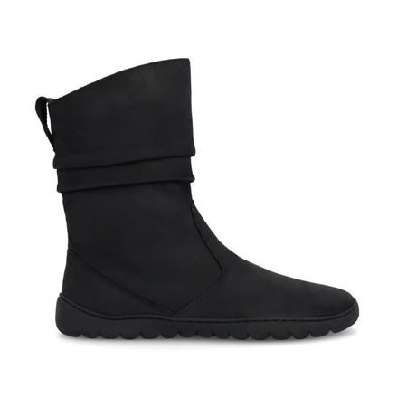 GROUNDIES® ODESSA GX2 Černé | Dámské zateplené barefoot kozačky