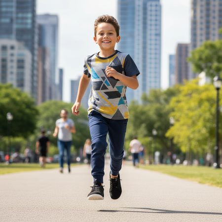 XERO SHOES DILLON Knit YOUTH Black | Dětské barefoot tenisky