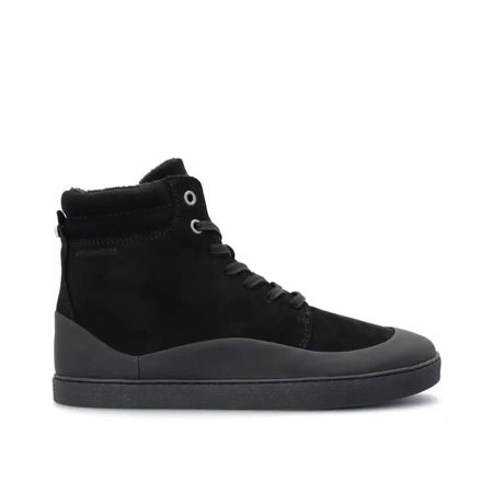 GROUNDIES TORINO Black | Dámské zimní zateplené barefoot boty