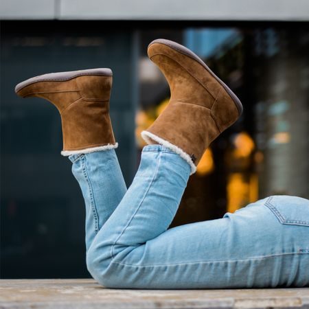 CAMPER PEU CAMI UGGY FARO NÍZKÉ KOZAČKY Medium Brown 1