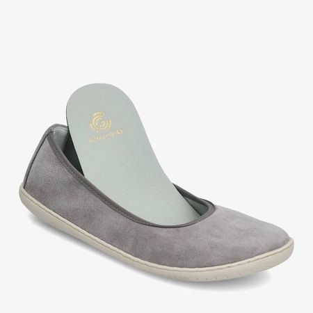 GROUNDIES LILY SOFT Barefoot+ WOMEN Grey | Dámské barefoot baleríny 4