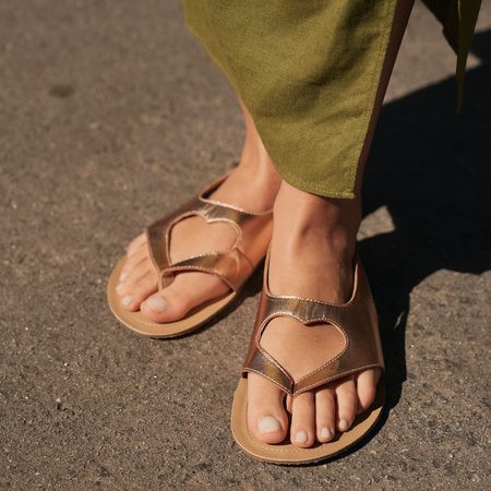 SHAPEN SANDÁLKY MAI 2.0 Rose Gold | Dámské barefoot sandály