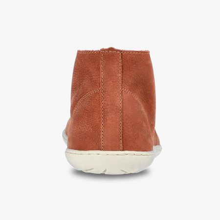 GROUNDIES MILANO Soft Cognac | Ankle Barefoot Shoes