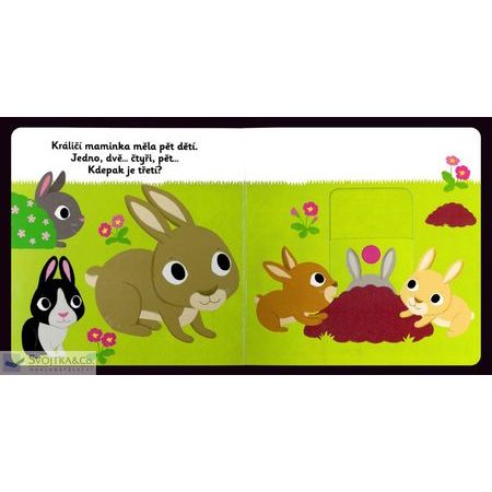 DĚTSKÁ KNIHA MINIPEDIE Dobrý den, králíčku!
