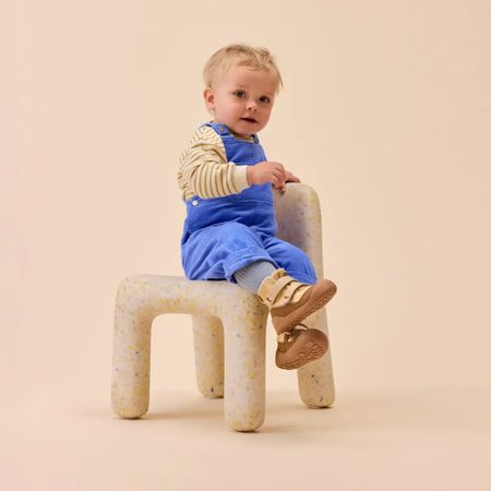 AFFENZAHN PREWALKER MIDBOOT VEGAN SNUGGY Affenzahn Brown | Dětské první barefoot zateplené botičky