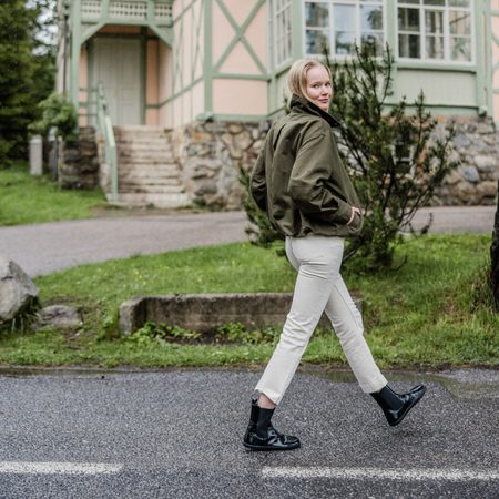 SHAPEN MAJESTY Black | Dámské chelsea barefoot boty