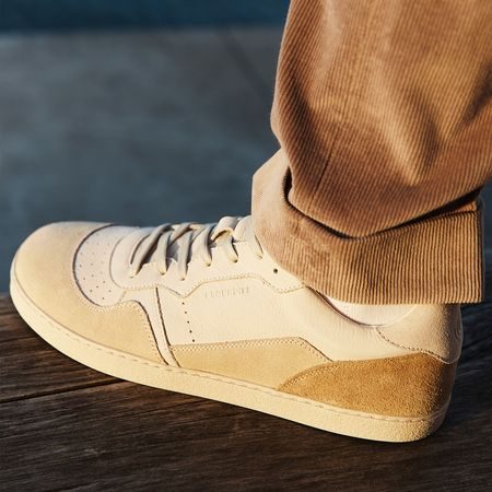 GROUNDIES NOVA GS1 WOMEN Beige Brown | Dámské barefoot tenisky