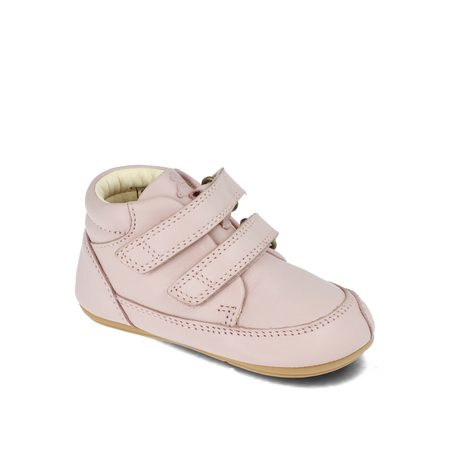 BUNDGAARD PREWALKER STRAP III Old Rose | Dětské první barefoot botičky