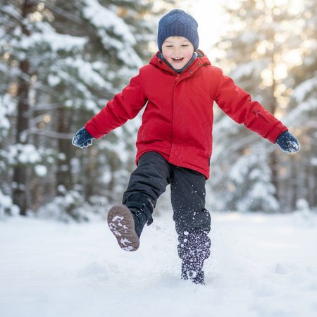 FRODDO ZERU TEX WINTER Dark Blue | Children's Winter Insulated Barefoot Boots
