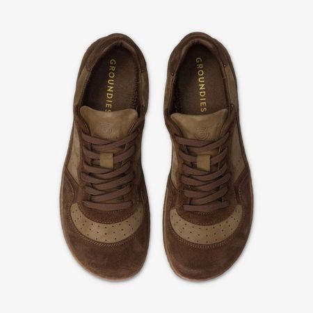 GROUNDIES® Nova GO1 Chocolate | Barefoot tenisky