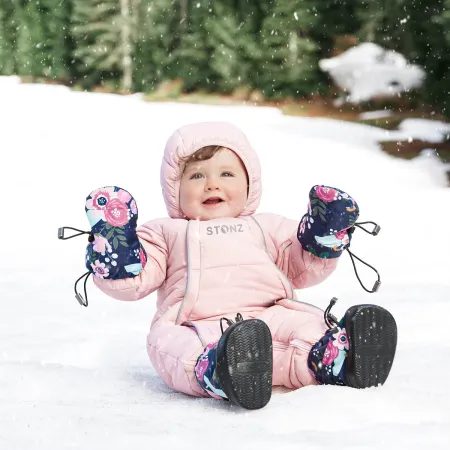 STONZ SNOW PUFFER OVERAL Haze Pink 2