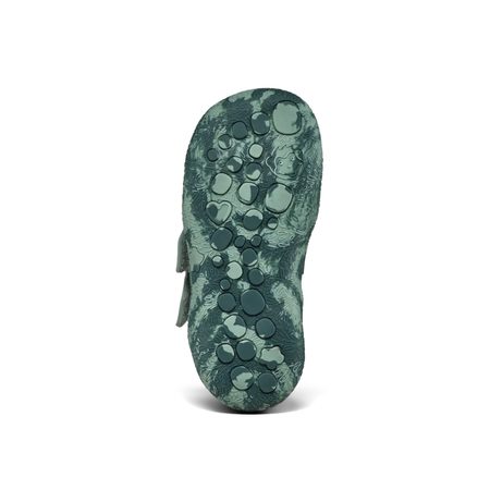 AFFENZAHN PREWALKER LOWBOOT LEATHER TALKY Bunny Green | Dětské první barefoot botičky