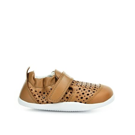BOBUX XPLORER GO PUNCH Caramel | Dětské barefoot tenisky 1