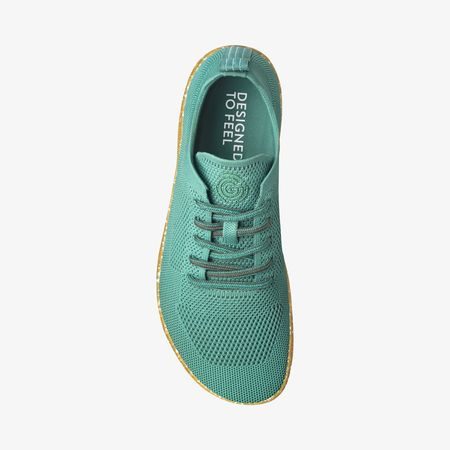 GROUNDIES ACTIVE KNIT WOMEN Torquois /Jade | Dámské barefoot sportovní tenisky
