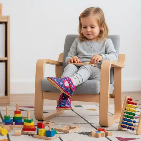 BEDA PAPUČE BFN 170020/W Stars | Dětské barefoot přezůvky