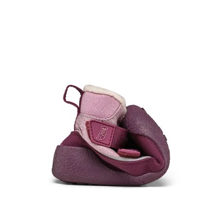 AFFENZAHN PREWALKER MIDBOOT VEGAN SNUGGY Otter Pink | Dětské první barefoot botičky