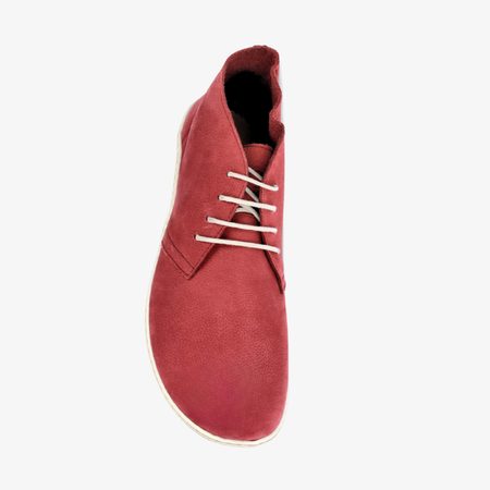 GROUNDIES MILANO Soft Women Bordeaux | Women's barefoot ankle boots