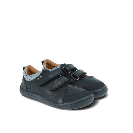 BEDA TENISKY BFN 170030/W/NL/O/PF Black | Dětské barefoot tenisky