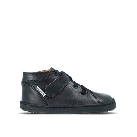 PEGRES CELOROČKY BF52 0.1 Black | Dětské celoroční barefoot boty