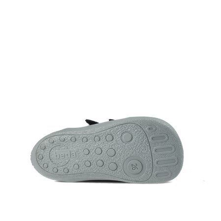 BEDA TENISKY ALEX Grey | Dětské barefoot tenisky