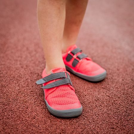 BEDA TENISKY BF 0001/ST/W/OT LILLY Neon Pink | Dětské barefoot tenisky
