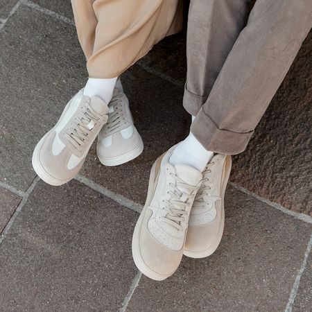 GROUNDIES NOVA GS1 WOMEN Beige Brown | Dámské barefoot tenisky