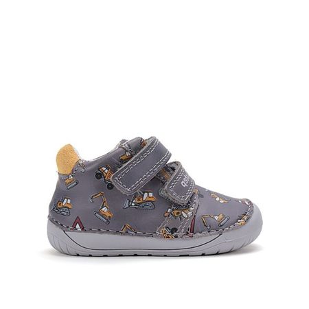 D.D.STEP S070-52480A Šedá | Dětské barefoot tenisky