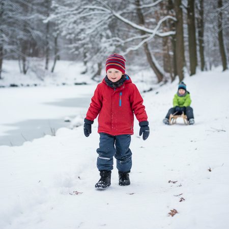 PEGRES WINTER BF40 0.1 Black | Insulated barefoot shoes