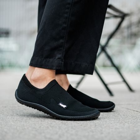 LEGUANO SCORE Black | Barefoot tenisky