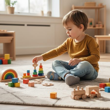 AFFENZAHN PREWALKER COTTON SMALLY Seal Blue | Dětské první barefoot botičky