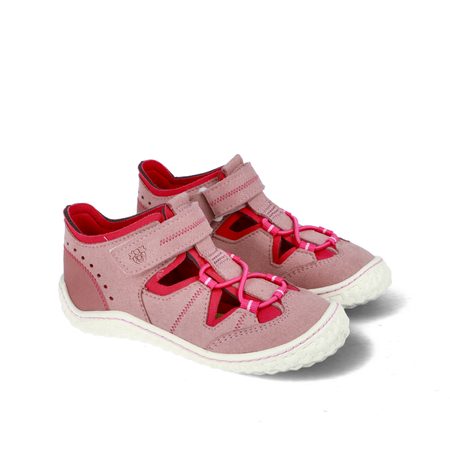 RICOSTA JERRY Pink | Dětské barefoot sandály