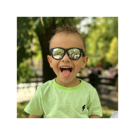 Dětské brýle LITTLE KYDOO Model D Děti 3-5 let Mirror Black