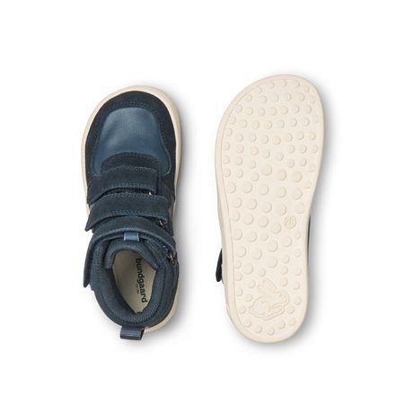 BUNDGAARD NERO Navy | Dětské celoroční barefoot boty