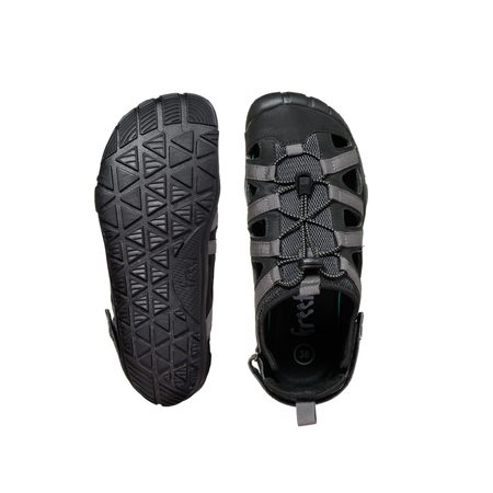 FREET ZENNOR Black Grey | Barefoot sportovní sandály