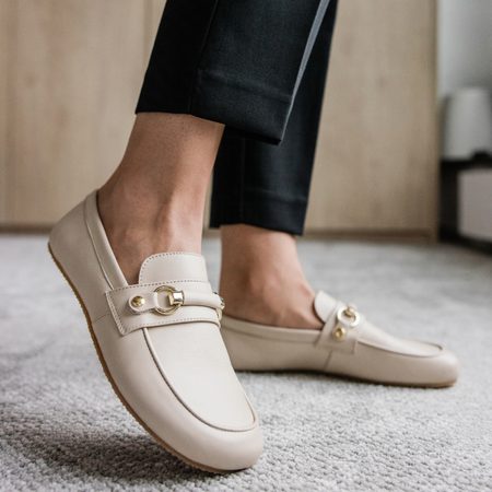 SHAPEN MOKASÍNY VERSA Regular Beige | Dámské barefoot mokasíny