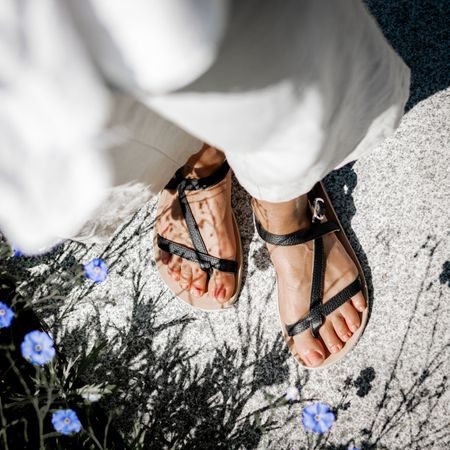 FRODDO SANDAL FLEXY W Black | Barefoot sandály