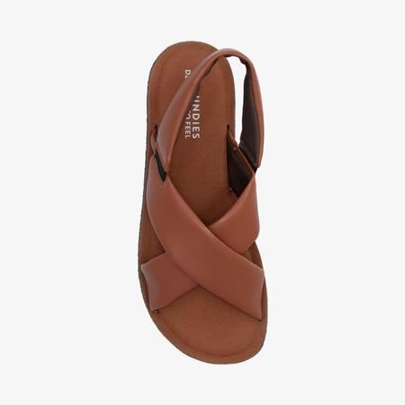 Dámské Barefoot Sandály GROUNDIES® Verona Tmavě Hnědé Vegan