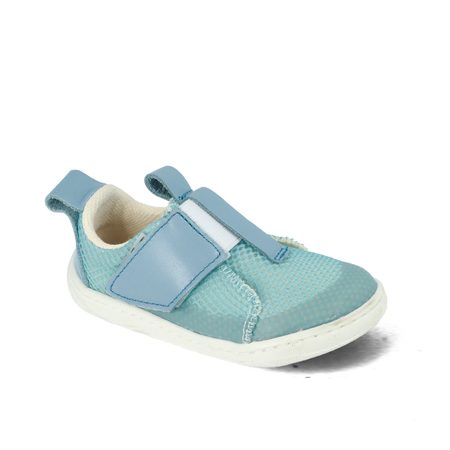 PEGRES PRVNÍ BOTIČKY SBF63 Modrá | Dětské první barefoot botičky