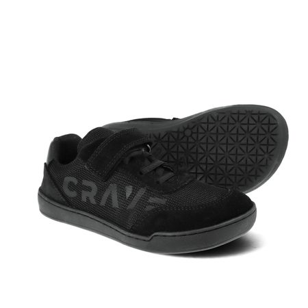 CRAVE CUPERTINO JUNIOR Black | Dětské barefoot tenisky