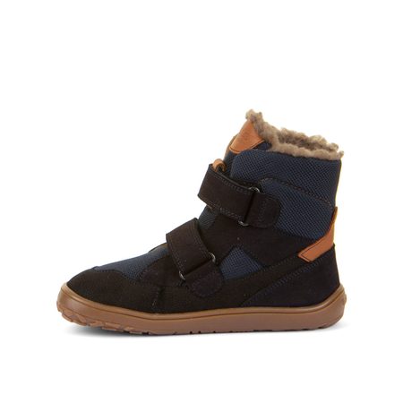 FRODDO UP TEX WINTER Dark Blue | Dětské zimní zateplené barefoot boty