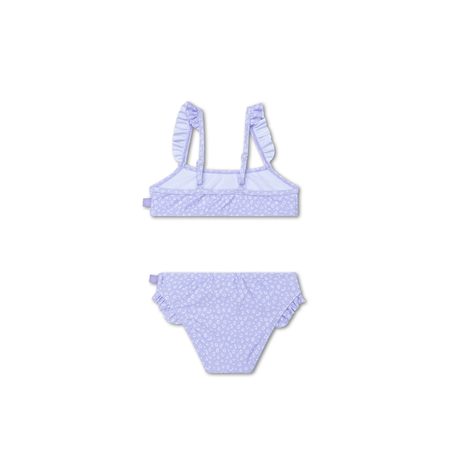 BIKINY S UPF 50+ Lila Leopard