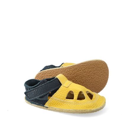 BABY BARE SANDÁLKY/BAČKORY SUMMER IO Ananas | Dětské barefoot sandály