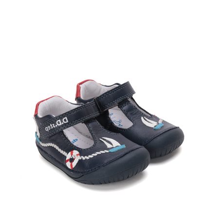 D.D.STEP H070-51434 SANDÁLY Royal Blue | Dětské barefoot sandály