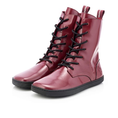 SHAPEN MAVERICK Plum | Kotníkové barefoot boty