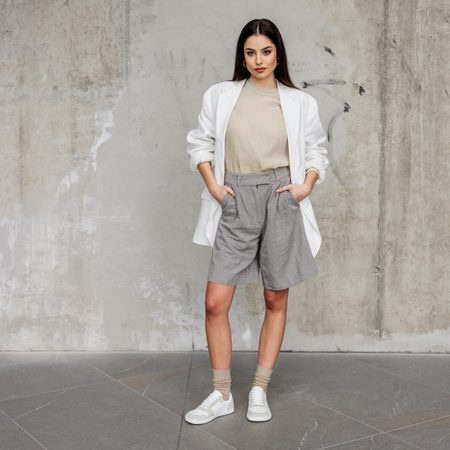 SHAPEN TENISKY RE:WIND White Leather | Barefoot tenisky