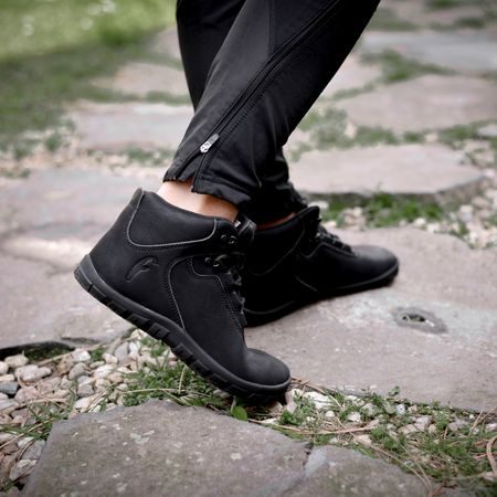 FREET TUNDRA Black | Barefoot outdoorové boty