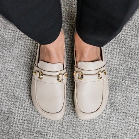 SHAPEN MOKASÍNY VERSA Regular Beige | Dámské barefoot mokasíny